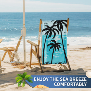 ผ้าขนหนูชายหาดไมโครไฟเบอร์ขนาดใหญ่สุดหรูสำหรับเด็กหญิงและเด็กปราศจากทรายพร้อมโลโก้และรูปแบบการเล่นกีฬาตามสั่ง - Product Image 2