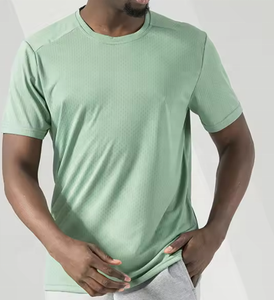 Camisetas de Hombre Estilo 2025, Colores Personalizados, Secado Rápido, Alta Calidad, Manga Corta, 100% Poliéster, Tejido Sólido, Logotipo Personalizado - Product Image 1