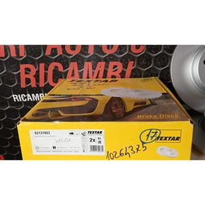 COPPIA DI DISCHI FRENO ANTERIORI MERCEDES Classe A W169 4a Serie (08>) 92131803 Benzina - Product Image 6
