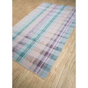 Alfombras de Lana y Viscosa Tejidas a Mano en Azul Base para Uso Doméstico-Hwv-25 - Product Image 2