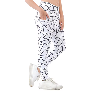 Pantalon de yoga Offre Spéciale personnalisé de haute qualité forme mince leggings de yoga pleine longueur pour femmes - Product Image 5