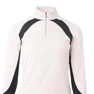 Chemises d'équitation pour femmes personnalisées de haute qualité, hauts imprimés pour l'équitation, couches de base, qualité compétition, course hippique, 100% - Product Image 5