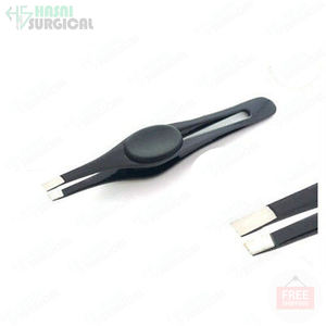 Pince à sourcils en caoutchouc avec poignées pour les doigts prix de gros pince à épiler pour les sourcils outils de manucure CE ISO approuvé - Product Image 6