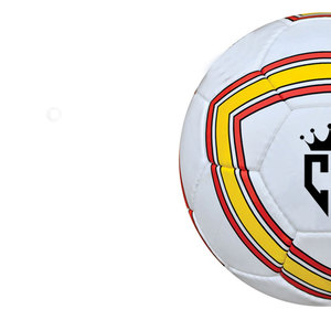 Ballon de football en cuir PVC durable cousu à la machine haute technologie imprimé de logo personnalisé de haute qualité - Product Image 4