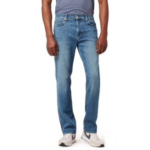 กางเกงยีนส์ทรงตรงเอวสูงสไตล์ Y2K ของ Joe's Avi สีน้ำเงิน ไซส์ 30x32 ปักลายผ้าเดนิมถักสีเข้ม ดีไซน์แบบแพทช์เวิร์คสำหรับฤดูหนาว - Product Image 1