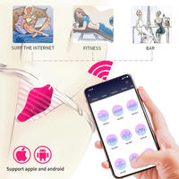 Stimulateur clitoridien sans fil, vibrateur papillon invisible en silicone, télécommande, culotte pour femmes, USB, 9 fréquences