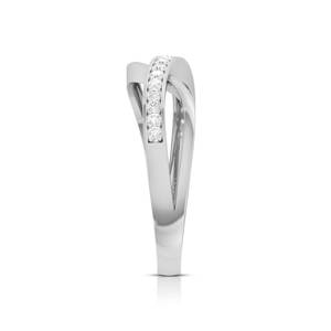 Elegante anillo de diamantes para mujer 14K 18K oro sólido joyería fina para uso diario y regalos - Product Image 5
