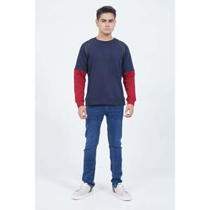 DANTON Anti-Wrinkle Anti-Shrink Lightweight Crew Neck Sweatshirt Long Sleeves Solid Winter Wear Range XXS 6XL <b>Printed</b> Hoodie - Product Image 3