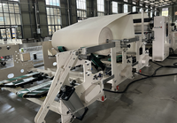 Machine automatique de rembobinage de papier en rouleaux jumbo 1800, rembobineuse de rouleaux de papier toilette avec fonction de perforation