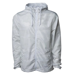 Venta al por mayor ligero Unisex chaquetas de lluvia con capucha al aire libre Casual transpirable chaquetas cortavientos OEM ODM - Product Image 1