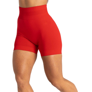 Pantalones cortos personalizados para correr, deportes, Sexy, informal, adelgazante, verano, Yoga, doble capa, pantalones cortos básicos para mujer - Product Image 2