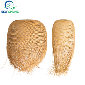 โคมไฟหวายสานด้วยมือสไตล์คลาสสิกโคมไฟระย้าติดเพดานดีไซน์แบบชาวเอเชียตะวันออกเฉียงใต้ใหม่ฤดูใบไม้ผลิ - Product Image 2