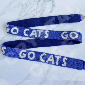 Crochet Em perlé sac à main sangle personnalisé or blanc perle sac sangles accessoires sacs spécial sac pièces accessoires - Product Image 2