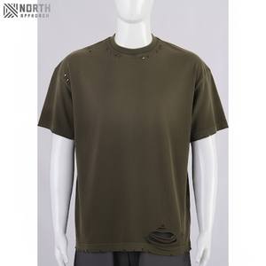 Camiseta Vintage para Hombre con Logotipo Personalizado, Lavada al Ácido, Estilo Desgastado, 100% Algodón Grueso, Sin Mangas, Secado Rápido, Transpirable, Talla Grande - Product Image 2