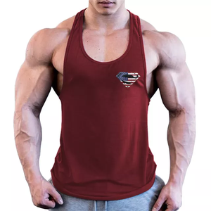 New Design Low MOQ Gym Stringer <b>Vest</b> Bodybuilding Male Tank Tops for Low Price <b>Men</b> Customized Logo <b>Training</b> Tank Top 2024 - Product Image 1