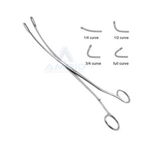 Pinzas Profesionales para Cálculos Renales Randall de 7.5 Pulgadas, de Acero Inoxidable, Abrazadera Manual para Cirugía de Precisión, por Amrid Surgical - Product Image 3