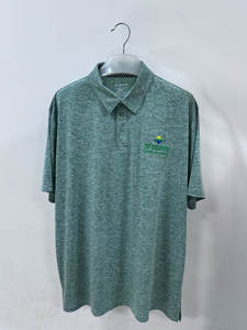 Camisetas de golf de poliéster con logotipo personalizado para hombre, Polo de manga corta de secado rápido, Camiseta con cuello informal atlética - Product Image 4