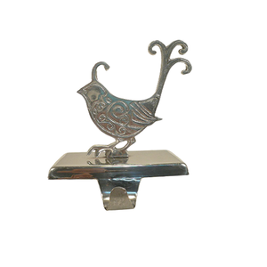 High Quality Tweet Bird Design Aluminium Metal <b>Stocking</b> <b>Holder</b> for Christmas New Year Decoration Table Top Decorative Item - Product Image 6