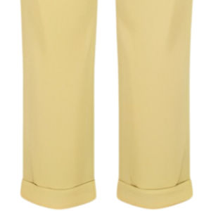 Pantalones de Trabajo Casuales de Oficina para Mujer, de Lona, Transpirables, de Secado Rápido, con Cierre de Cordón, 100% Algodón, Corte Recto - Product Image 6