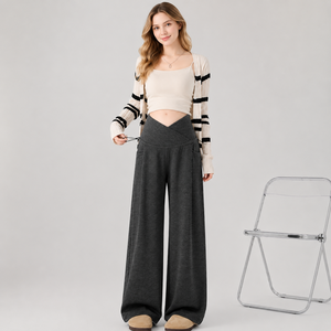 Pantalons à jambes larges <span class=keywords><strong>pour</strong></span> femmes enceintes, automne et <span class=keywords><strong>hiver</strong></span> - Product Image 1