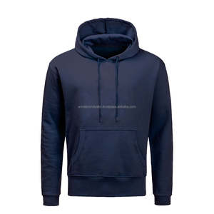 Sweat à capuche court hommes échantillon gratuit poids lourd éponge français surdimensionné épaule sérigraphié Streetwear à capuche pour hommes - Product Image 3