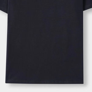 100% เสื้อลำลองผ้าฝ้ายระบายอากาศได้ดี220กรัมเสื้อไหมพิมพ์ลายสีทึบ - Product Image 6