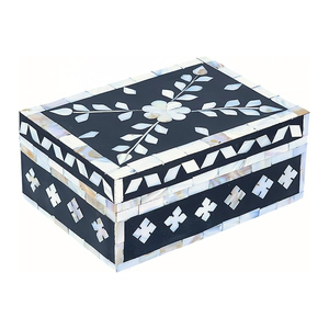 Falah International dispone de cajas de incrustaciones de hueso de nuevo diseño 2025 y nuevos colores y nuevos diseños - Product Image 2