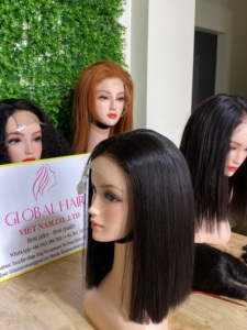 วิกผมแบบมีลูกไม้ติดกาววิกผมมนุษย์แบบมีลูกไม้ด้านหน้าวิกผมด้านหน้าแบบเต็มศีรษะ HD - Product Image 6