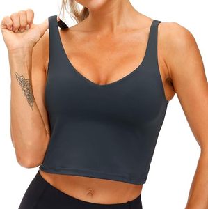 เสื้อกล้ามระบายอากาศได้ดีสำหรับผู้หญิงเสื้อกล้ามสีพื้นสีพื้น - Product Image 2