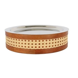 Plato de Servir Redondo de Metal Chapado en Oro, de Lujo y Personalizado, Recién Lanzado, Tazón para Chocolate, Tazón Decorativo para Fiestas, Gran Venta - Product Image 5