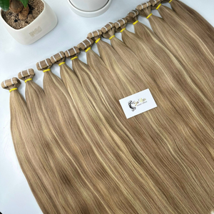 Extensions de cheveux humains vietnamiens Sun Hair Company, lisses et soyeuses, couleur à reflets subtils, extensions à clipser, Remy Cabello Humano - Product Image 4