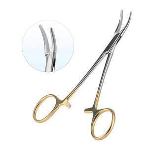 Tijeras Quirúrgicas Veterinarias para Perros |   Pinzas Hemostáticas Reutilizables de Acero Inoxidable con Puntas Rectas/Curvas |   12.5-18 cm - Product Image 5