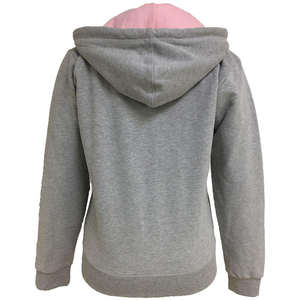 Veste polaire en coton à fermeture éclair extérieure grande taille pour femmes sweats à capuche tricotés d'été avec polaire confortable - Product Image 4