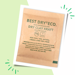 สารดูดความชื้นซิลิกาเจลธรรมชาติ 33 กรัม |   สารดูดความชื้นแบบเป็นมิตรต่อสิ่งแวดล้อมสำหรับการจัดเก็บสารเคมีกระดาษ อุปกรณ์อิเล็กทรอนิกส์ และรองเท้า - Product Image 1