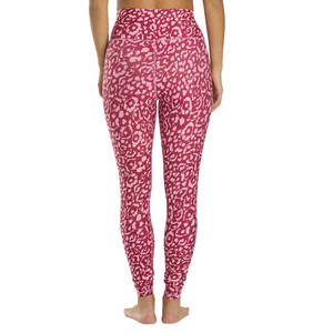 Leggings de sport pour femmes à taille haute respirants en polyester/spandex, avec coutures, logo personnalisé, nouveau style tendance, vente chaude - Product Image 4