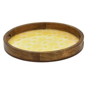 Bandeja de Servir de Madera de Mango, Bandeja de Servir Natural Multiusos, Bandeja de Servir para Postres, Alto Estándar, Precio Más Bajo Disponible - Product Image 4