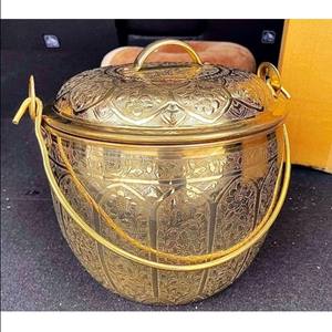 Plato de frotamiento de mesa de Metal de diseño y Color personalizado hecho a mano al por mayor plato de frotamiento de Metal tradicional indio con estilo clásico - Product Image 6