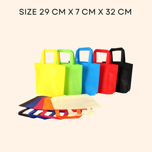 Sac fourre-tout d'épicerie personnalisé Spunbond de grande capacité avec coutures renforcées et impression de logo - Product Image 2