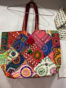 High Quality Indian Vintage Traditional Banjara Embroidered Bag Women's Bohemian Style Shopping Bag Chains Decoration Old Tribal - Product Image 5