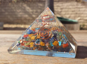 VENTE EN GROS SEVEN CHAKRA MULTI ORGONE PYRAMIDE UTILISATION POUR LA GUÉRISON REIKI ET LA DÉCORATION MAISON ARBRE DE VIE ORGONE PYRAMIDE - Product Image 4