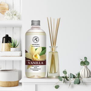 Recharge Liquide pour Diffuseur d'Arômes Aromatika Vanille 500ml – Huile Parfumée Longue Durée pour Diffuseur à Bâtonnets et Désodorisant d'Ambiance - Product Image 4