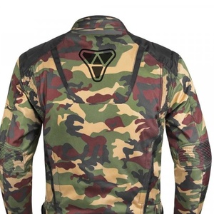 Chaqueta de moto textil corta ligera con tiras reflectantes Equipo protector de turismo callejero de verano para montar equipo blindado - Product Image 6