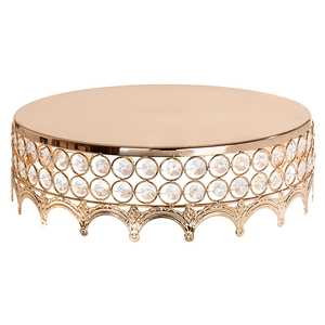 Soporte de Metal para pastel de boda, oro rosa - Product Image 6