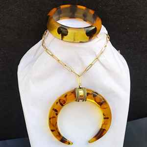 จี้สร้อยคอรูปเขาควายคุณภาพระดับพรีเมี่ยมสำหรับ100% - Product Image 4