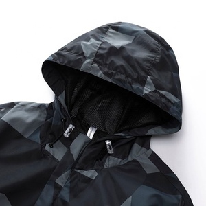 Veste d'hiver légère à fermeture éclair pour homme, vêtement sur mesure avec étiquette privée, 100% coton-polaire. - Product Image 3