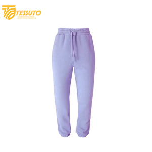 Pantalones de Mujer para Invierno, con Encaje y Cuentas, Transpirables, Ecológicos, con Cierre de Cordón, Cintura Media, Frente Plano, Largo Completo, de Poliéster y Algodón - Product Image 4