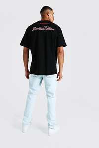 Custom Logo Oversize Crewneck T Shirt Loose Fit <b>Tshirts</b> Cotton Drop Shoulder Short Sleeve Solid Baggy Shirts - Product Image 3