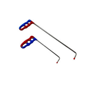 Zorvia Edition, 2 piezas, Punta personalizada de curva única, herramientas PDR de acero, varillas de reparación de abolladuras sin pintura, acero inoxidable - Product Image 5