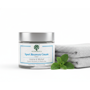 Crème Sportive 100ml Formule Naturelle de Récupération Sportive Testée Dermatologiquement OEM Marque Privée Italie RedMoringa Herbal Body - Product Image 1
