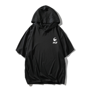 Camisetas personalizadas de alta calidad para hombre, nuevo diseño de verano, sudadera deportiva de entrenamiento informal básica, Sudadera con capucha con técnicas bordadas - Product Image 6